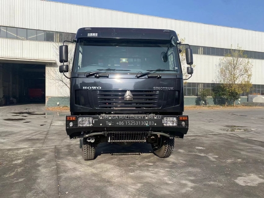 시노트룩 HOWO 6X6 모든 드라이브 틱퍼 트럭 25-25톤 371HP 420HP 도로 덤프 트럭
