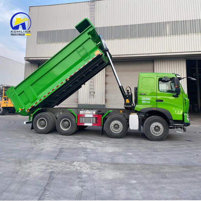 371HP 시노트럭 HOWO 중형 틱퍼 트럭 8X4 12바퀴 12바퀴 40t 70t 덤프 트럭