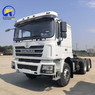 40-60 톤 로딩 용량 스티어링 샤크만 F3000 6X4 중량 트랙터 트럭 헤드