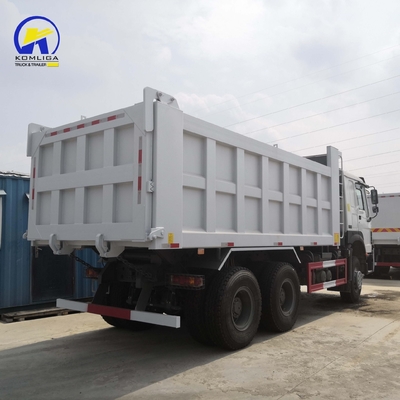 하이 호스 파워 351-450hp Sinotruk HOWO 6X4 티퍼 트럭 Hw19710 변속기