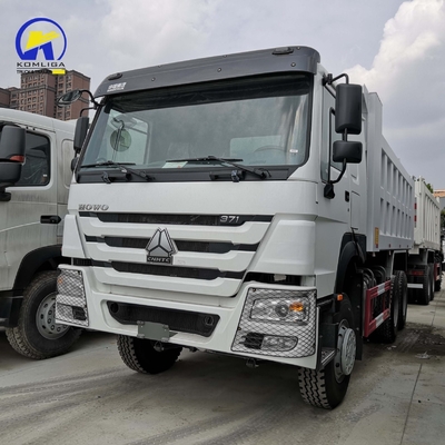 하이 호스 파워 351-450hp Sinotruk HOWO 6X4 티퍼 트럭 Hw19710 변속기