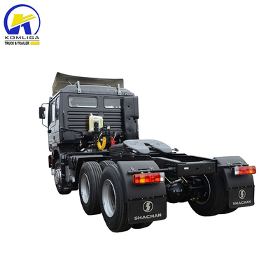 샤크맨 6X4 F2000 트랙터 트럭 50 / 90 견인 기지 및 400L 알루미늄 오일 탱커
