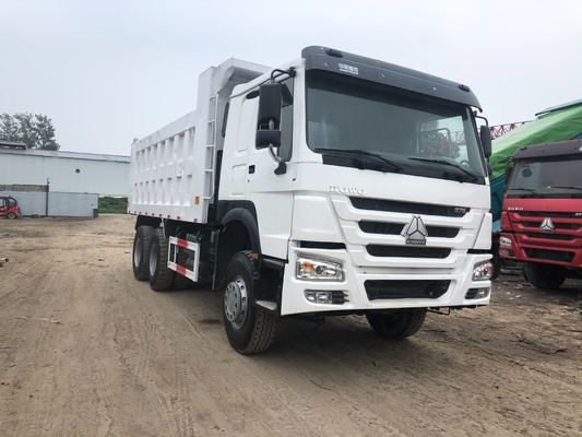 20m3 10바퀴 20톤 30톤 371HP 375HP 사용 된 덤프 트럭 Sinotruk HOWO 6X4