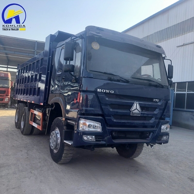 사용 된 Sinotruk HOWO 6X4 20m3 10 타이어 20톤 30톤 건설용 덤프 트럭
