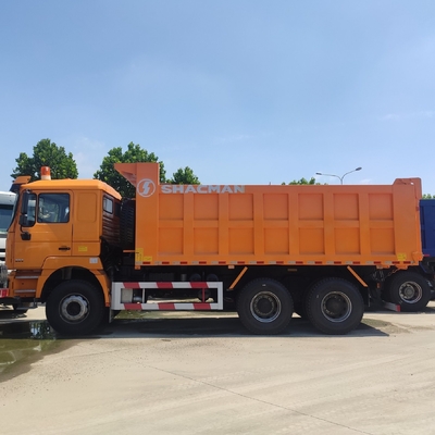 중고 Shacman 6X4 10 타이어 20톤 30톤 덤퍼 트럭 아프리카 8500*2500*3400mm