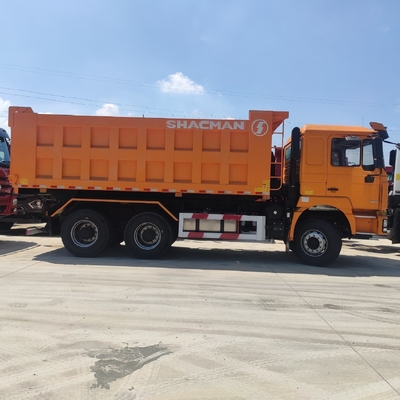 중고 Shacman 6X4 10 타이어 20톤 30톤 덤퍼 트럭 아프리카 8500*2500*3400mm