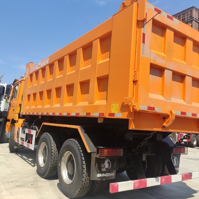 중고 Shacman 6X4 10 타이어 20톤 30톤 덤퍼 트럭 아프리카 8500*2500*3400mm