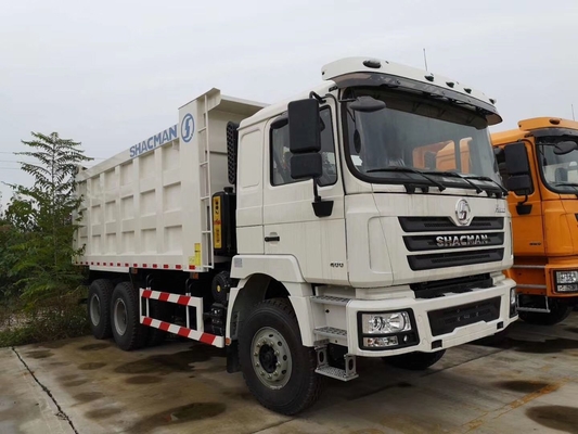 중고 Shacman 6X4 380HP 20cbm 버킷 크기와 드라이브 휠