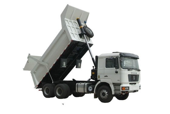 중고 Shacman 6X4 380HP 20cbm 버킷 크기와 드라이브 휠