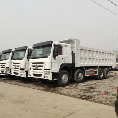 400HP 12 바퀴 HOWO 덤프 트럭 6 × 4 드라이브 및 GCC 인증을위한 틱퍼 트럭