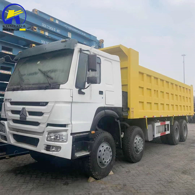 400HP 12 바퀴 HOWO 덤프 트럭 6 × 4 드라이브 및 GCC 인증을위한 틱퍼 트럭