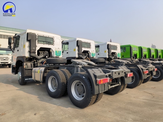 420HP 6X4 10 휠 Sinotruk HOWO 트랙터 LHD Rhd 트럭 21-30t 용량