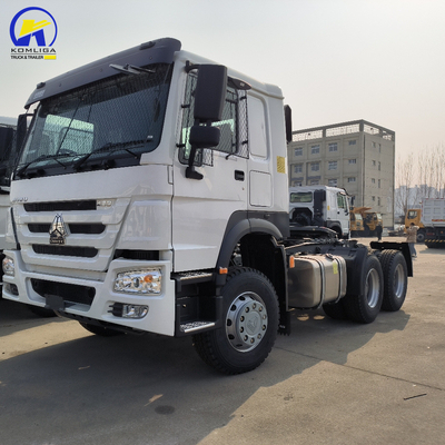 420HP 6X4 10 휠 Sinotruk HOWO 트랙터 LHD Rhd 트럭 21-30t 용량