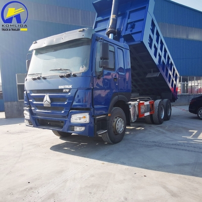 수동 변속기 375HP Sinotruk 6X4 16t 량의 부하 용량