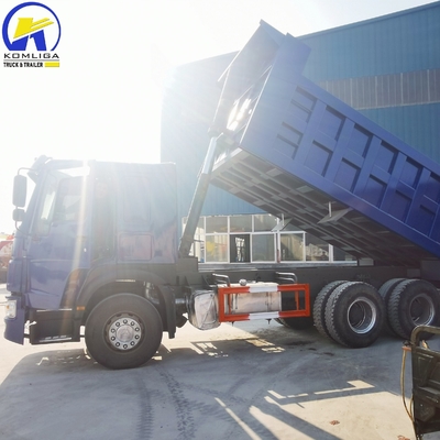 수동 변속기 375HP Sinotruk 6X4 16t 량의 부하 용량