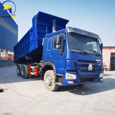 수동 변속기 375HP Sinotruk 6X4 16t 량의 부하 용량