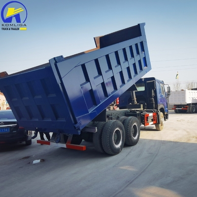 수동 변속기 375HP Sinotruk 6X4 16t 량의 부하 용량