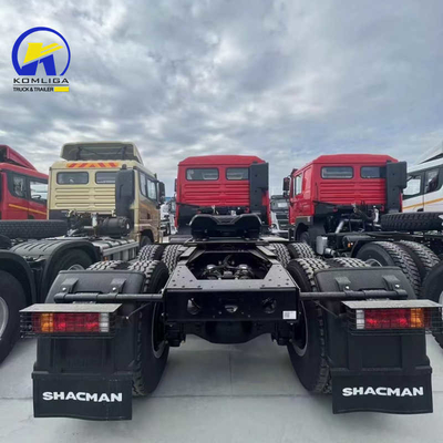 351-450마력 Shacman 6X4 트랙터 트럭 헤드 중량용 21-30t 부하 용량