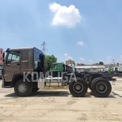 시노트루크 HOWO 6X4 375HP 잠자리 캐비 트랙터 트럭