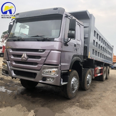 25-30톤 용량 Sinotruk HOWO 371HP 덤프 트럭 후방 축 Hc16 사용 상태