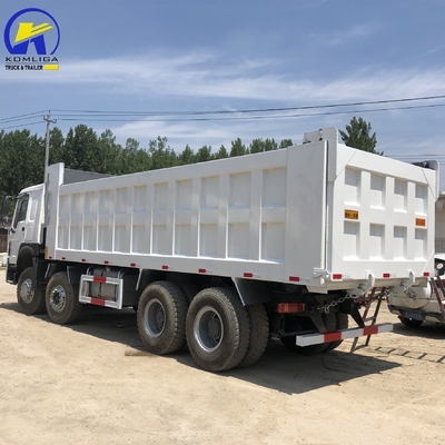 25-30톤 용량 Sinotruk HOWO 371HP 덤프 트럭 후방 축 Hc16 사용 상태