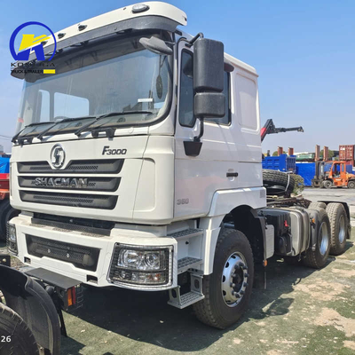 6×4 드라이브 휠 F2000 F3000 샤크만 트랙터 헤드 및 사용 10 바퀴 6800*2500*3200mm