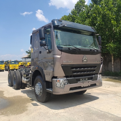 Sinotruk HOWO 3 축 트랙터 트럭 타워 트럭 21-30t 로드 용량 유로2 배출