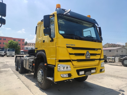Sinotruk HOWO 3 축 트랙터 트럭 타워 트럭 21-30t 로드 용량 유로2 배출