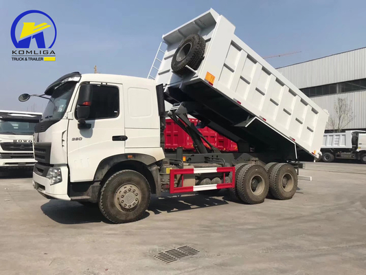 Zz3257n3847A 6X4 371HP 400 420 HP 덤프 트럭 5600X2300X1500 20cbm 버킷 차원
