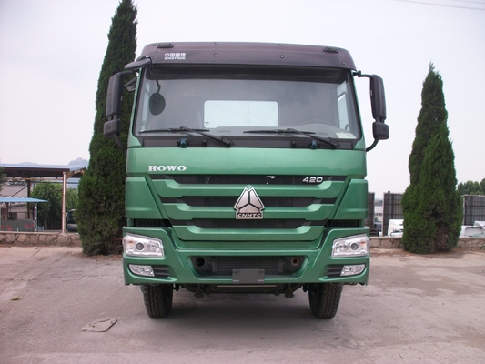 스티어링 Zf 스티어링 HOWO 3 축 6X4 트랙터 트럭 헤드 프라임 모버 6800*2500*3200mm