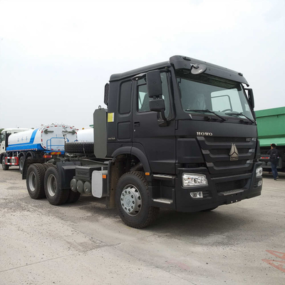스티어링 Zf 스티어링 HOWO 3 축 6X4 트랙터 트럭 헤드 프라임 모버 6800*2500*3200mm