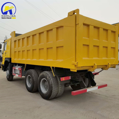 고마력 351-450hp의 좋은 상태로 사용 된 Sinotruk HOWO 375HP 덤프 트럭