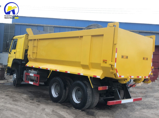 고마력 351-450hp의 좋은 상태로 사용 된 Sinotruk HOWO 375HP 덤프 트럭