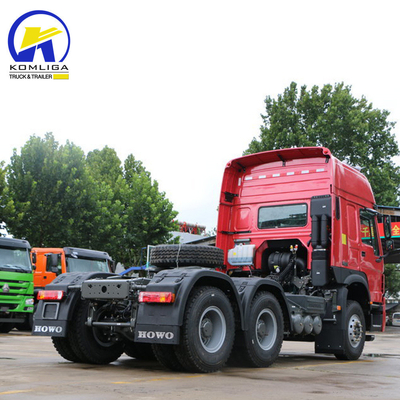 16 톤 후축 Sinotruk HOWO 6X4 371/375/400/420HP 10 휠 콘크리트 트랙터 트럭