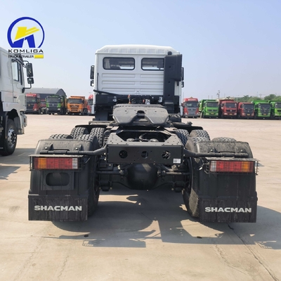 3 Axles Shacman 트랙터 트럭 머리 중량 운송 필요를위한 주요 이동기