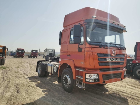 빠른 12jsd200t 12 앞면 커민스 이스미 420 10바퀴 샤크만 6X4 4X2 트랙터 트럭