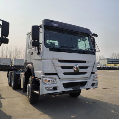Sinotruk HOWO 6X4 10 휠 프라임 모버 트랙터 헤드 트럭