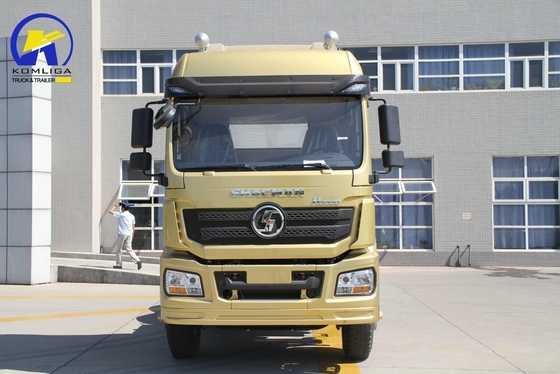 스티어링 헤비 듀티 6X4 380HP 샤크만 F3000 트랙터 디젤 엔진으로 사용 된 헤드 트럭