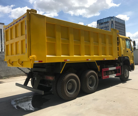화이트 커스터마이징 Sinotruk HOWO 6X4 덤프 트럭