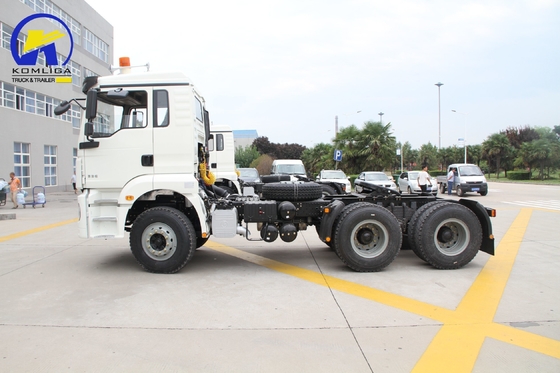 380HP 방사선 타이어 디자인 샤크만 6X4 트랙터 트럭 머리 예산 내에서