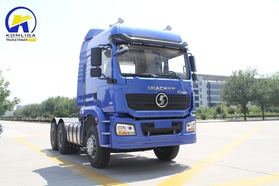 디젤 6X4 420HP 430HP 샤크만 H3000 트럭 헤드 트랙터 트럭 로딩 용량 40-60 톤