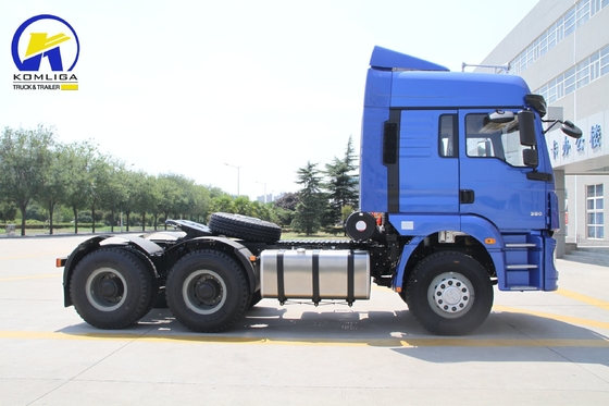 디젤 6X4 420HP 430HP 샤크만 H3000 트럭 헤드 트랙터 트럭 로딩 용량 40-60 톤