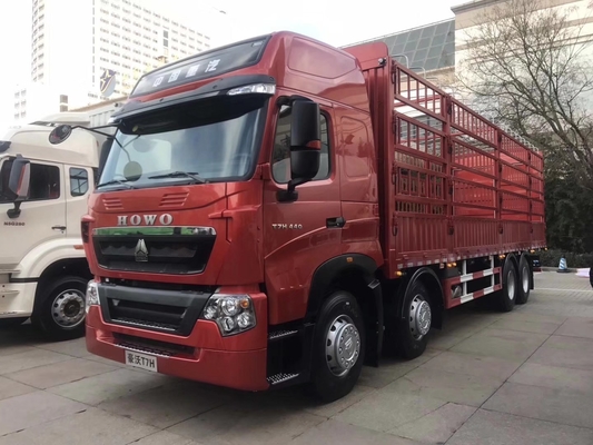 Hw76 카비 12 바퀴 8X4 덤프 트럭 틱퍼 트럭 변속기 Hw19710 371HP 400HP 420HP