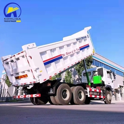 1200r20 방사선 타이어 중량 Shacman 6X4 모래 돌 배달용 덤프 트럭