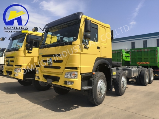 맞춤형 요청 시노트럭 HOWO 6*4 400HP 트랙터 헤드 트럭 315/80r22.5 타이어