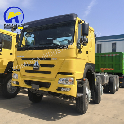 맞춤형 요청 시노트럭 HOWO 6*4 400HP 트랙터 헤드 트럭 315/80r22.5 타이어