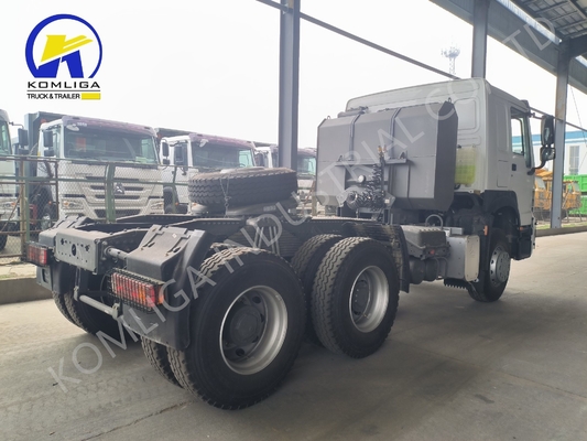 HOWO 6X4 헤드 트랙터 트럭 ECE 인증 타이어 295/80r22을 가진 10 바퀴 럭5