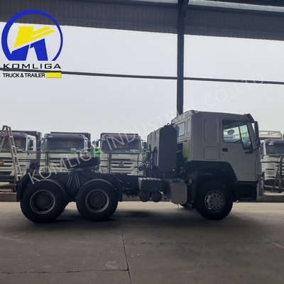 HOWO 6X4 헤드 트랙터 트럭 ECE 인증 타이어 295/80r22을 가진 10 바퀴 럭5