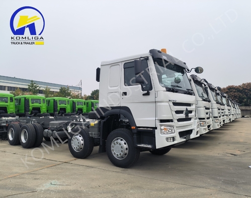 Zz4257s3241W 옵션 Sinotruk HOWO 6X4 375HP 잠자리 캐빈 유로 2 채굴용 트랙터 트럭