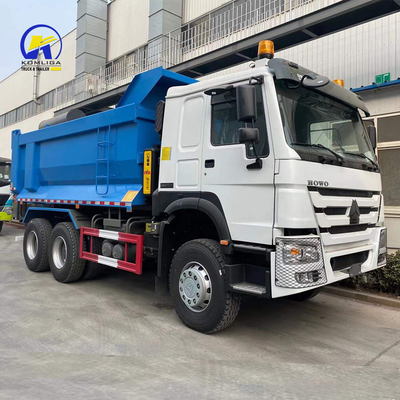 전면 리프팅 스타일 6X4 10 휠어 중량 Sinotruk HOWO 티퍼 덤퍼 덤프 트럭